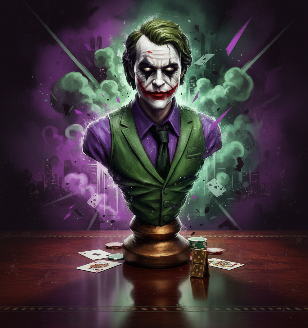 Polyester Joker Figür - 2